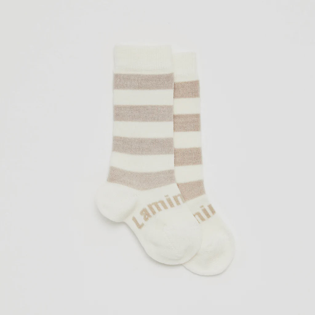 Lamington Knee High Socks - Dandelion-Wee Kiwi Kidz