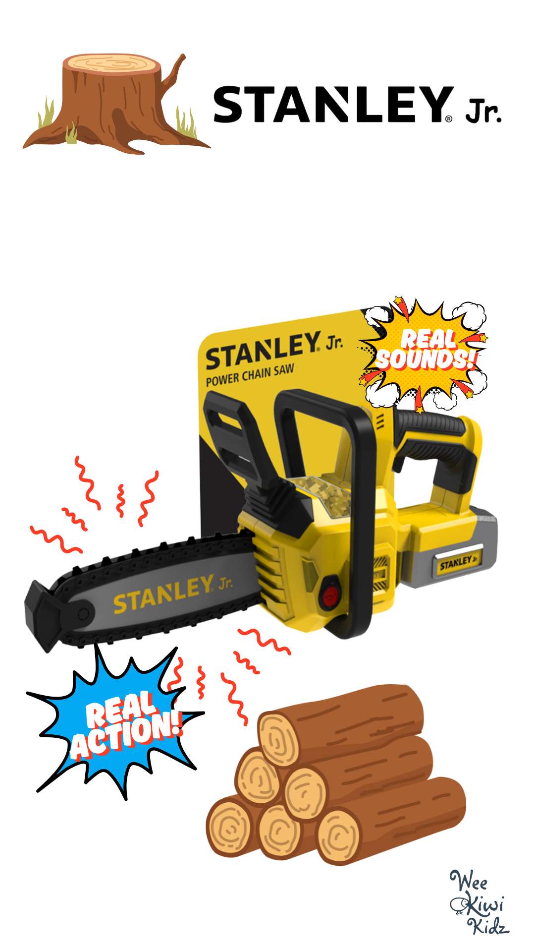 Stanley JR Deluxe Chainsaw
