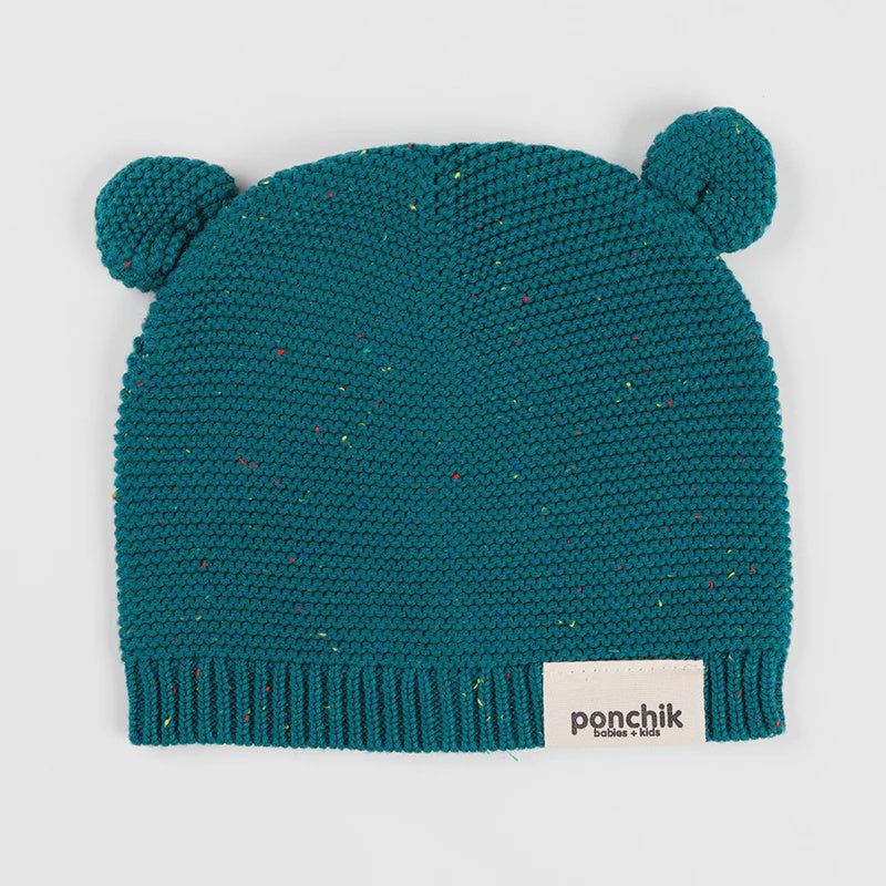 Ponchik Bear Beanie-Wee Kiwi Kidz