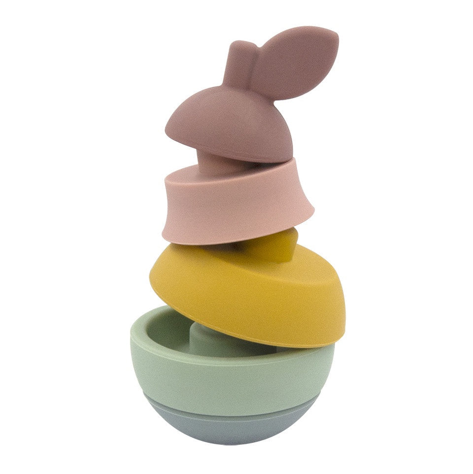 Playground Silicone Stacking Puzzle-Wee Kiwi Kidz