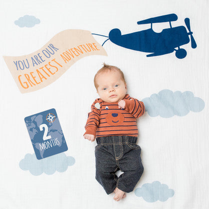 Baby's First Year Muslin-Wee Kiwi Kidz