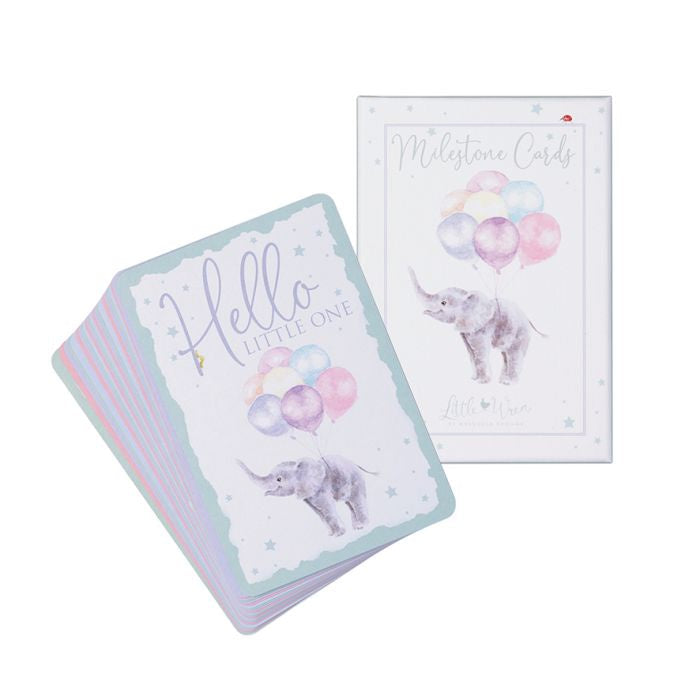 Little Wren Milestone Cards-Wee Kiwi Kidz