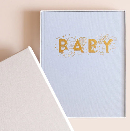 Baby Milestone Book Large Boxed-Wee Kiwi Kidz