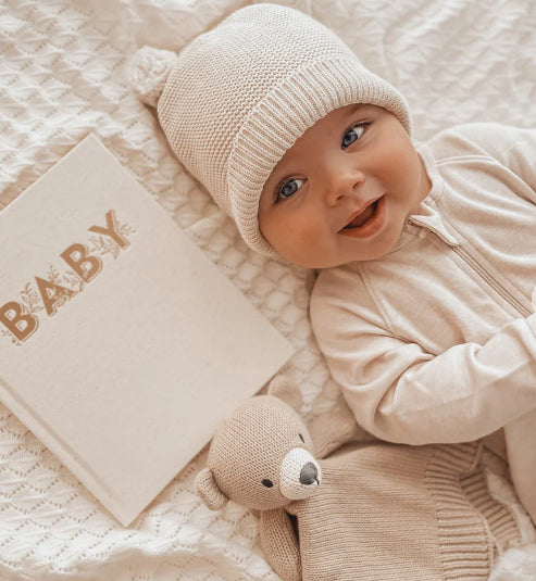 Baby Milestone Book Mini, Boxed-Wee Kiwi Kidz