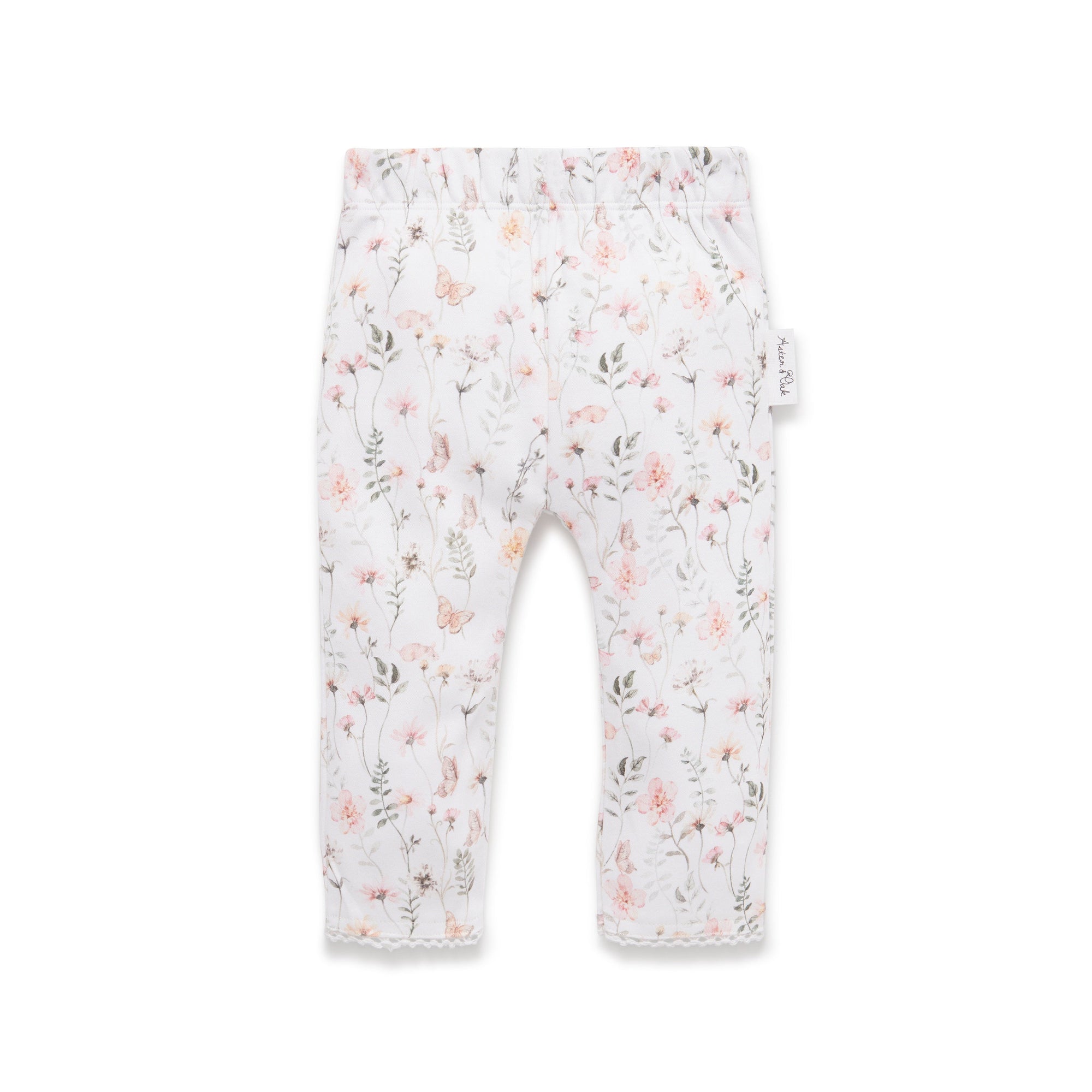 A&O Secret Garden Leggings-Wee Kiwi Kidz