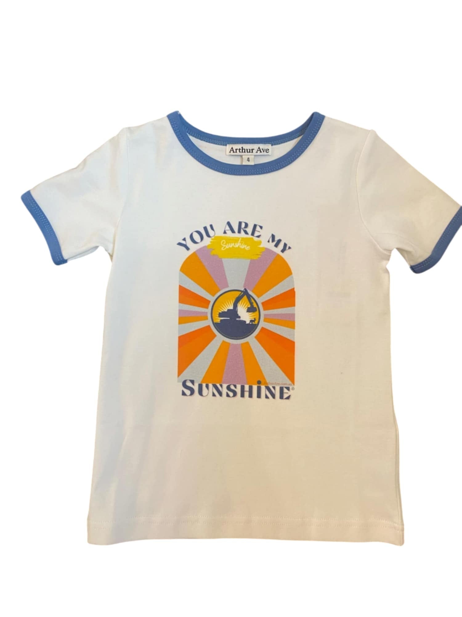 Arthur Avenue Digger Tee-Wee Kiwi Kidz
