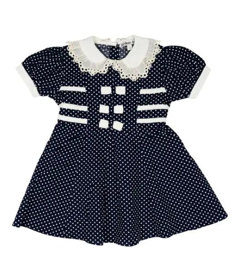 Arthur Avenue Nautical Sailor Dress-Wee Kiwi Kidz