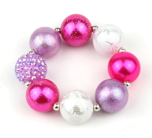 Bubblegum Bella Bracelet-Wee Kiwi Kidz