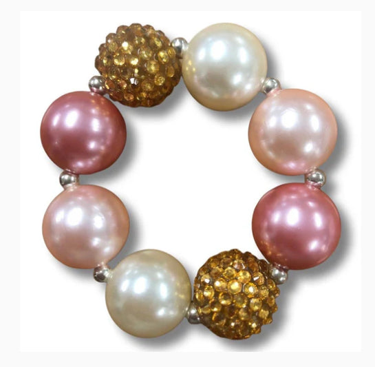 Bubblegum Bella Bracelet-Wee Kiwi Kidz