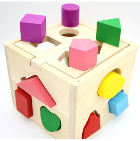 Wooden Shape Sorter-Wee Kiwi Kidz