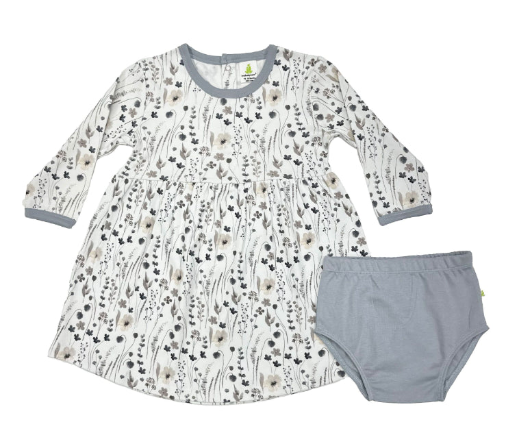Imababy Priscilla Dress With Bloomers Winter Meadow-Wee Kiwi Kidz