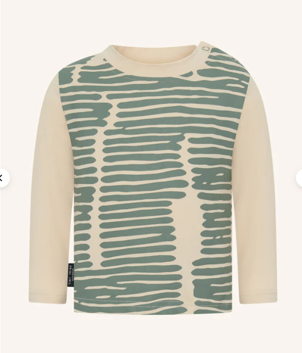 Tiny Tribe Broken Stripes Tee-Wee Kiwi Kidz