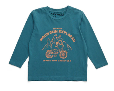 Crywolf Longsleeve Tee-Wee Kiwi Kidz