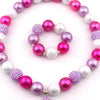 Bubblegum Bella Necklace-Wee Kiwi Kidz