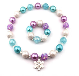 Bubblegum Bella Necklace-Wee Kiwi Kidz