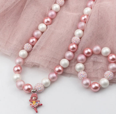 Bubblegum Bella Necklace-Wee Kiwi Kidz
