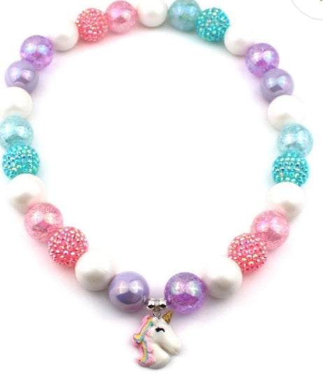 Bubblegum Bella Necklace-Wee Kiwi Kidz