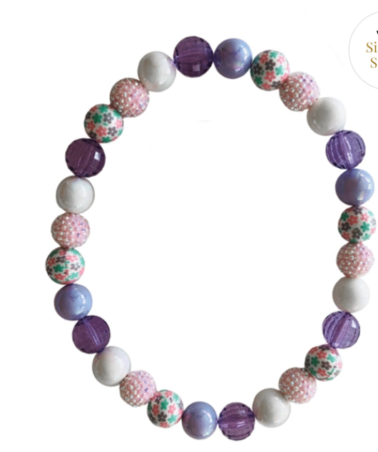 Bubblegum Bella Necklace-Wee Kiwi Kidz