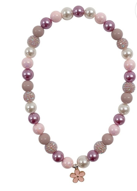 Bubblegum Bella Necklace-Wee Kiwi Kidz
