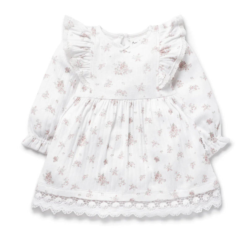Aster & Oak Posie Floral Dress-Wee Kiwi Kidz
