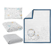 4 Piece Urban Safari Nursery Set-Wee Kiwi Kidz