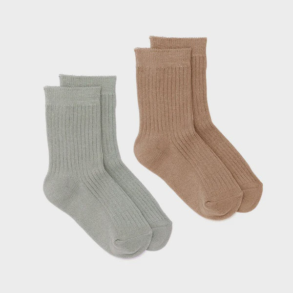 Pretty Brave Cotton 2 Pack Socks-Wee Kiwi Kidz