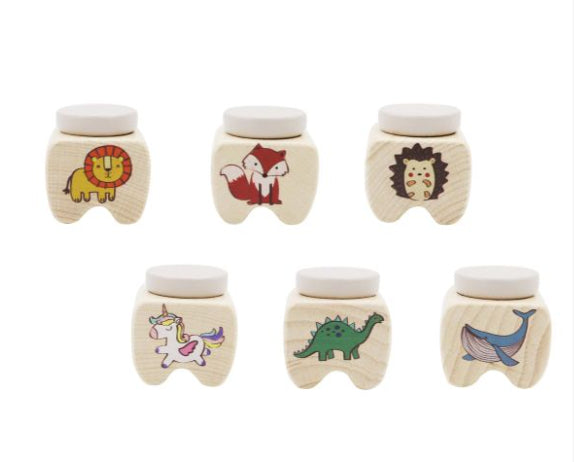 Wooden Tooth Fairy Box-Wee Kiwi Kidz