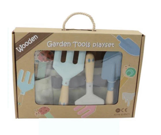 Wooden Garden Tool Belt-Wee Kiwi Kidz