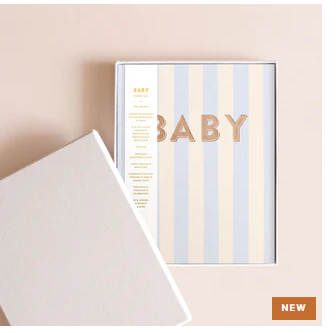 Baby Milestone Book Large Boxed-Wee Kiwi Kidz