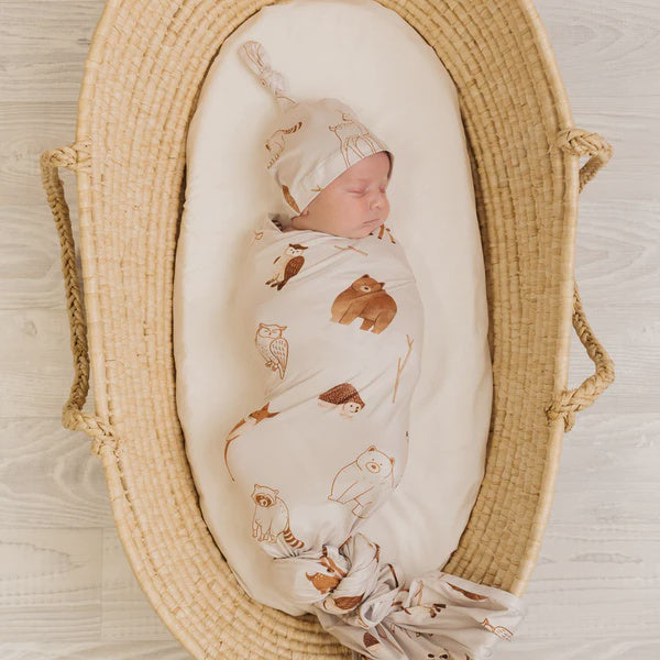 Mod & Tod Stretchy Swaddle Set-Wee Kiwi Kidz