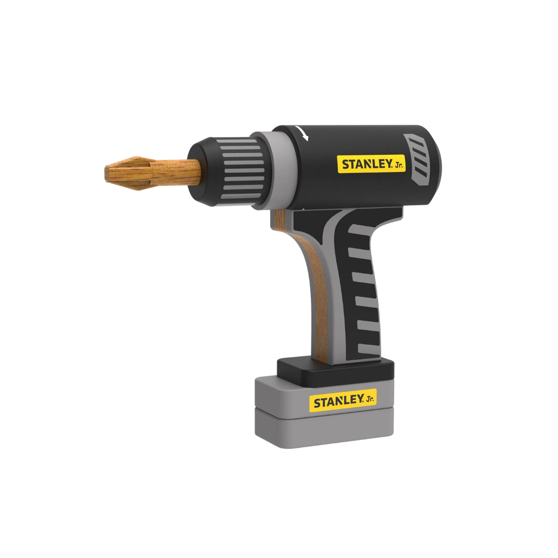 Stanley Wooden Drill-Wee Kiwi Kidz