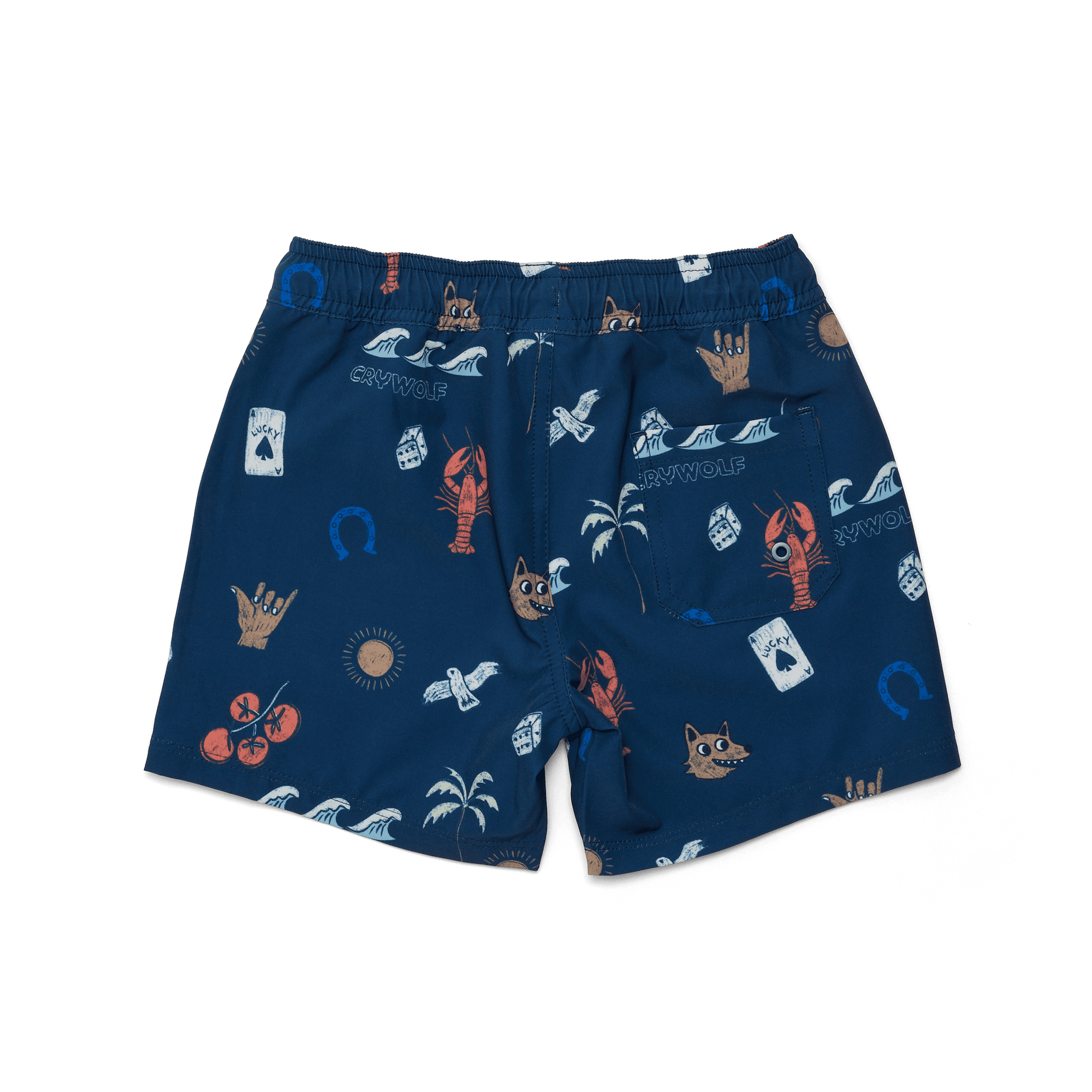 Crywolf Board Shorts Lucky Days