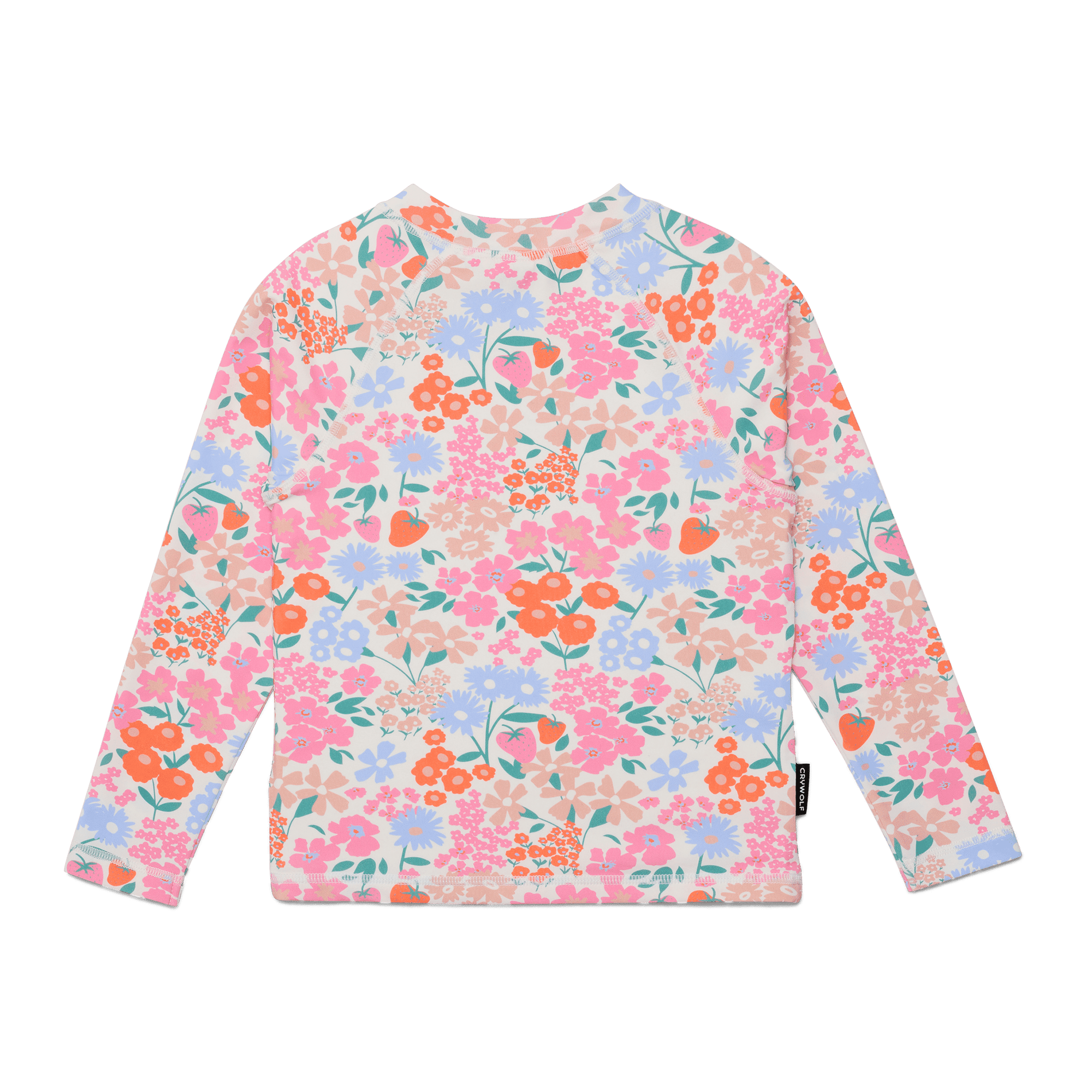 Crywolf Long Sleeve Rash Vest Berry Garden