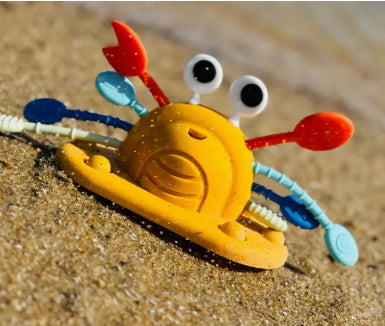 Silicone Pull String Crab Toy