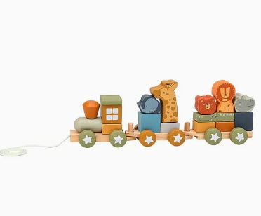 Animal Stacking Train