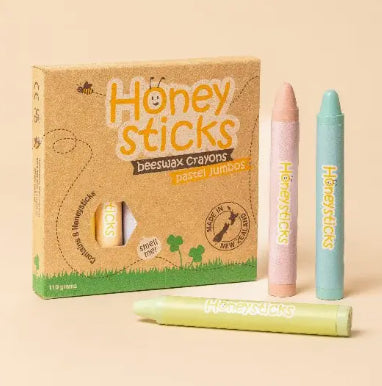 Honeysticks Beeswax Pastel Jumbos