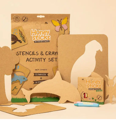 Honeysticks Jumbo Sencils and Crayons Activity Set
