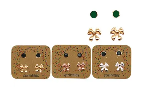 Sprinkles Bow & CZ