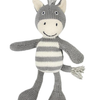 Stripey Knit Rattle Animals