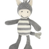 Stripey Knit Rattle Animals