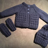 Nightlife Knitted Matinee Set